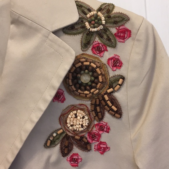 Ann Taylor Petite embellished blazer - Picture 3 of 7